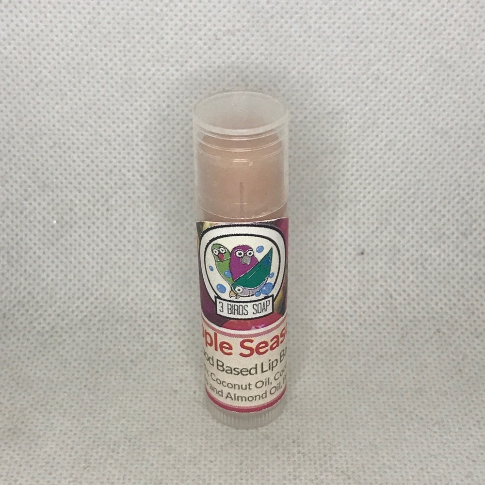 3 Birds Soap Apple Season Food Based Lip Balm